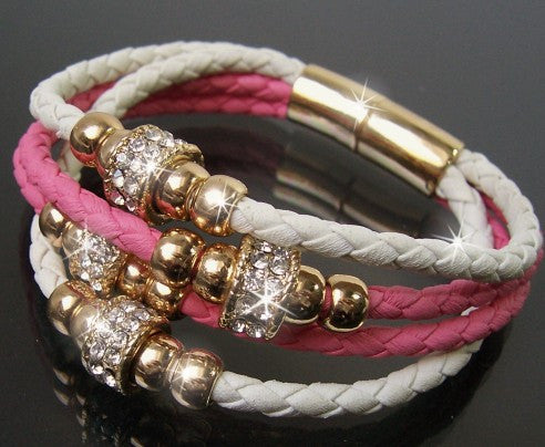 Multielement Color Beads Fashion Bracelets
