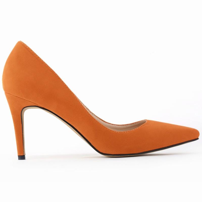 Classic Pointed High-Heeled Shallow Shoes