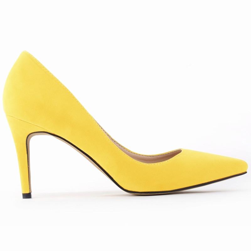 Classic Pointed High-Heeled Shallow Shoes