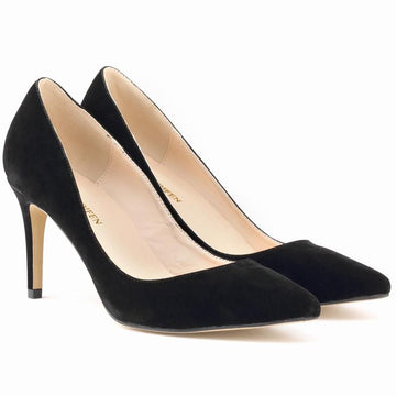 Classic Pointed High-Heeled Shallow Shoes