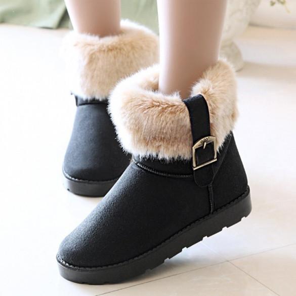 Women's Snow Boots Ankle Boots Warm Shoes