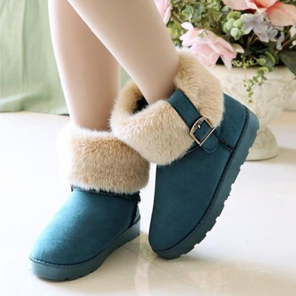 Women's Snow Boots Ankle Boots Warm Shoes