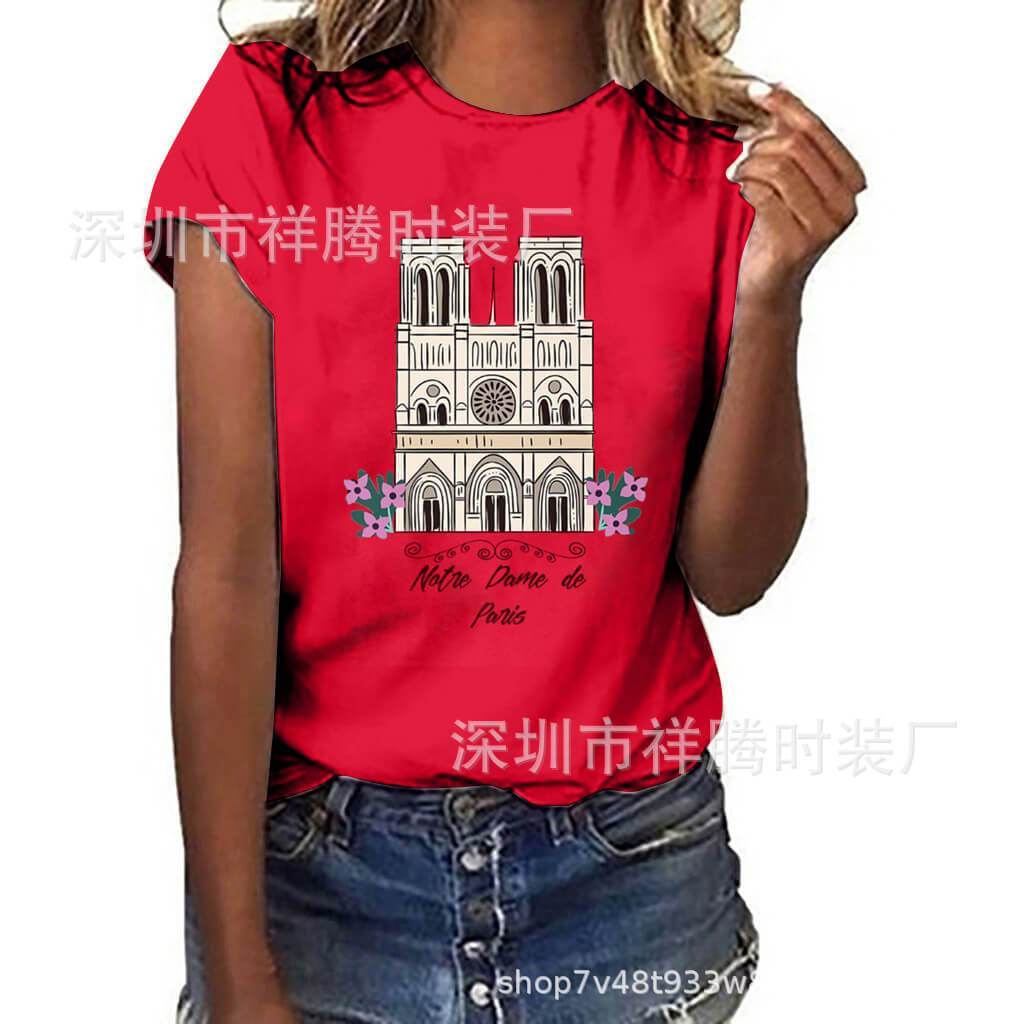 Architecture Print T-shirt