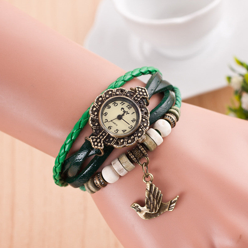 Maya Dove Multilayer Bracelet Watch