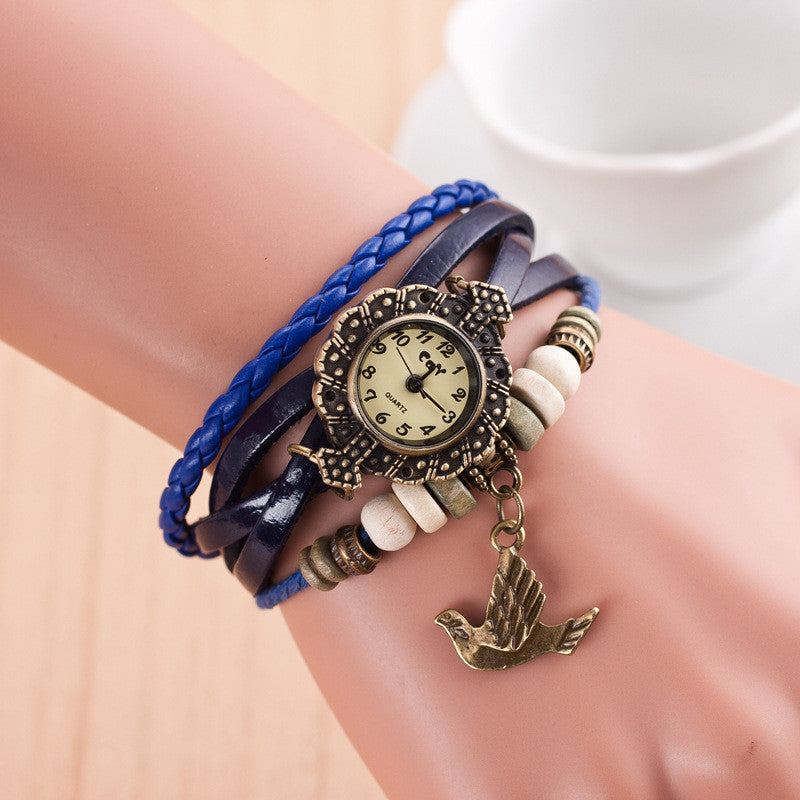 Maya Dove Multilayer Bracelet Watch