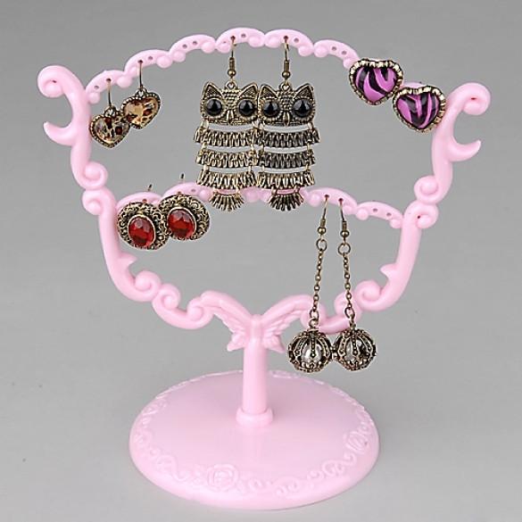 Fashion Retro Style 28 Holes Earrings Ear Studs Jewelry Show Dispaly Stand Holder Rack
