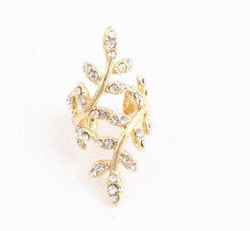 Cute Flower Leaves Earring Clip