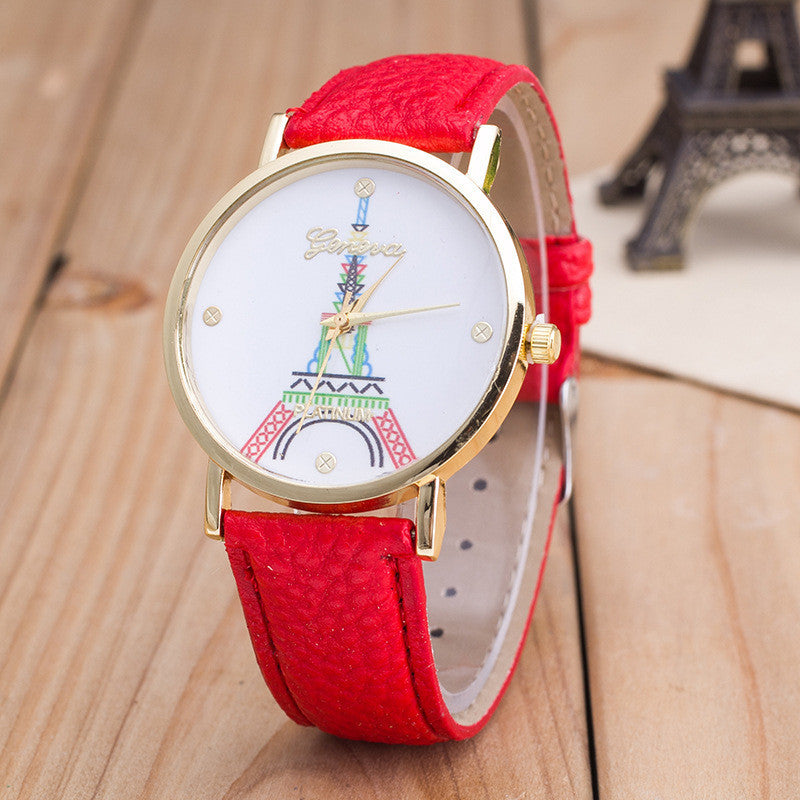 Simple Fashion The Eiffel Tower Watch