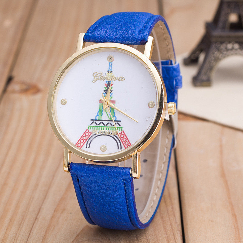 Simple Fashion The Eiffel Tower Watch