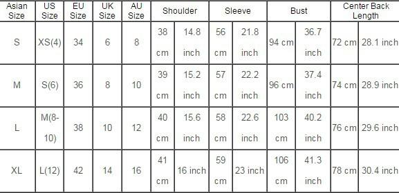 Deep V-neck Long Sleeves Gradually Changing Color Blouse - Meet Yours Fashion - 3