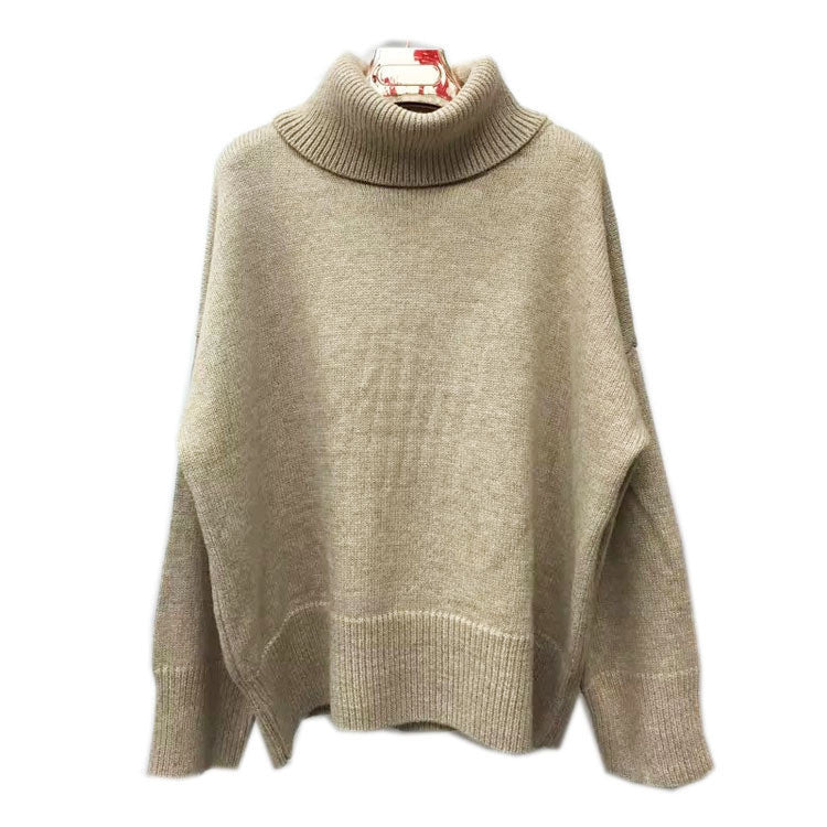 Loose Profile Joker Turtleneck Pullover Sweater