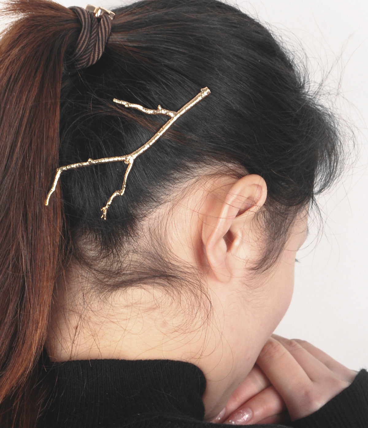 Metal Branch Women's Hair Clips