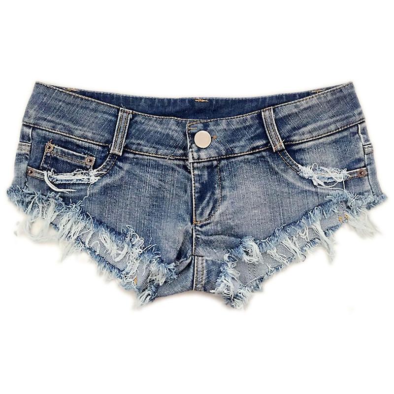 Super Hot Rough Edges Ripped Sexy Club Shorts - Meet Yours Fashion - 5