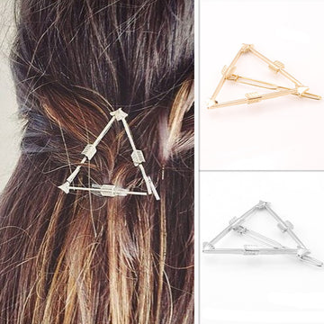 Geometric Triangular Arrow Hair Clips