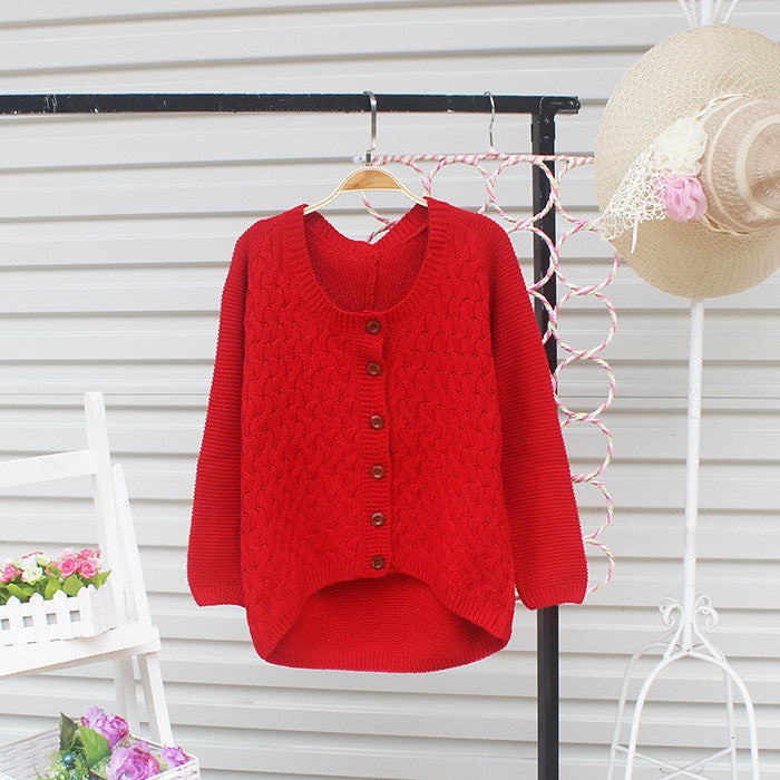Cardigan Pure Color Elbow Patch Knit Sweater - May Your Fashion - 4