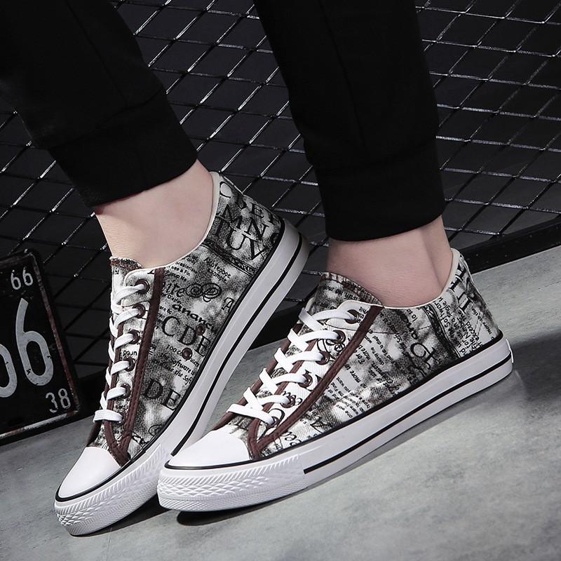 Casual Breathable Canvas Sneakers Shoes