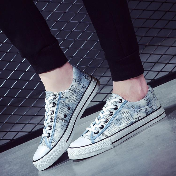 Casual Breathable Canvas Sneakers Shoes