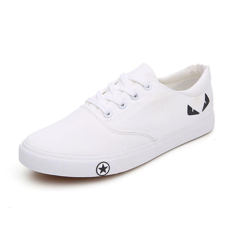 Personality Little Monsters Canvas Leisure Sneakers