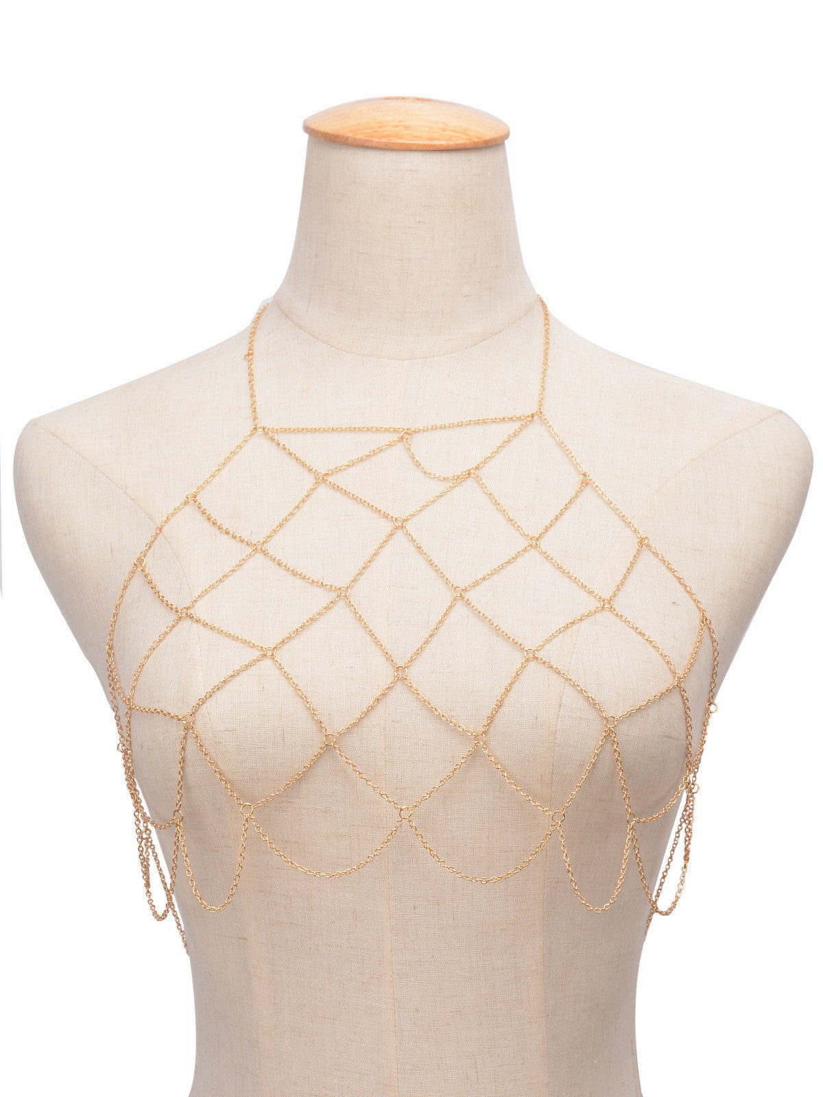 Fashion Sexy Handmade Geometry Mesh BodyChain