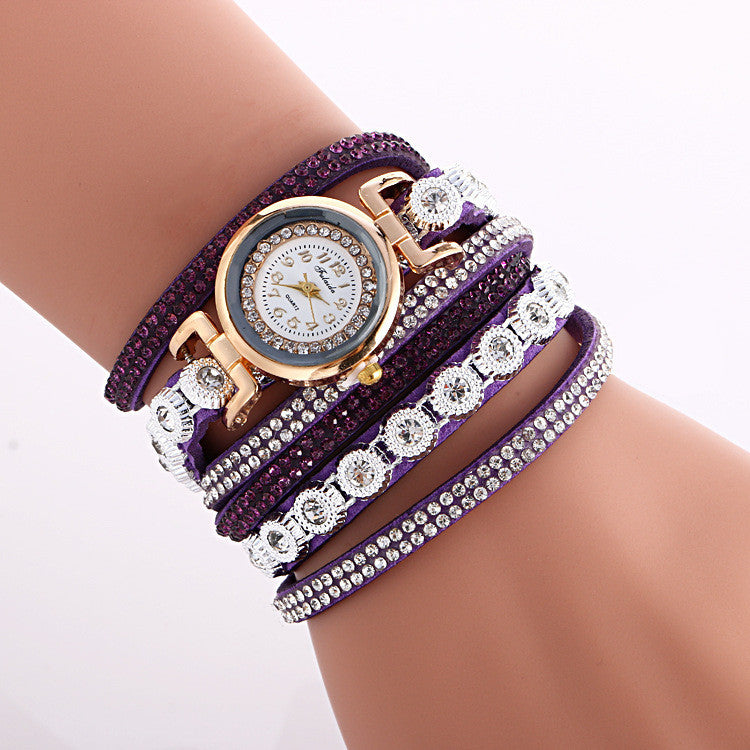 Fashion Crystal Strap Bracelet Watch