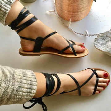 PU Chunky Heel Peep-toe Summer Ankle Strap Slipper Sandals