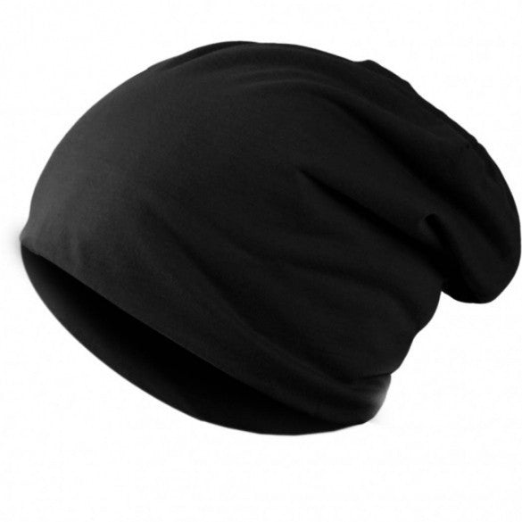 Casual Men/ Women Skull Cap Hip-Hop Solid Beanie Cap Hat