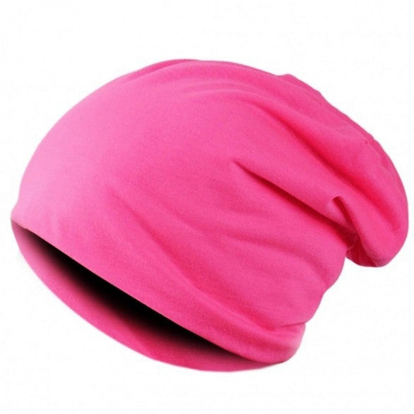 Casual Men/ Women Skull Cap Hip-Hop Solid Beanie Cap Hat