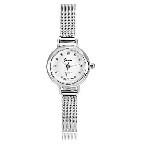 Women Lady Fashion Slim Elegant Small Dial Quartz Analog Wrist Watch - May Your Fashion - 4