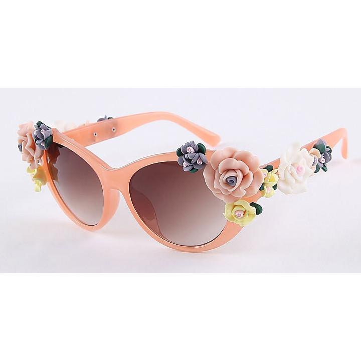 2016 Vintage Shades Women Designer Rose Flowers Sunglasses - MeetYoursFashion - 6