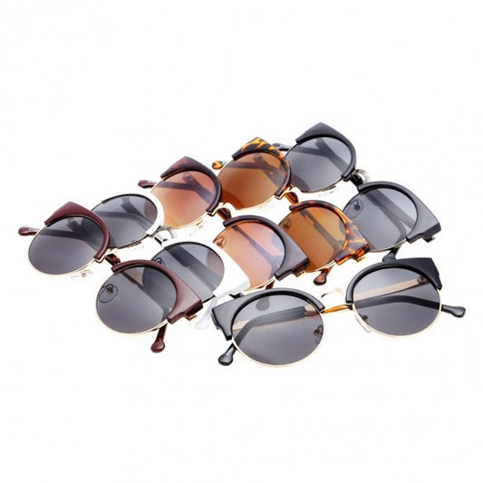 Hot Fashion Women Classic Retro Vintage Style Fashion Circle Round Lens Sunglasses UV400