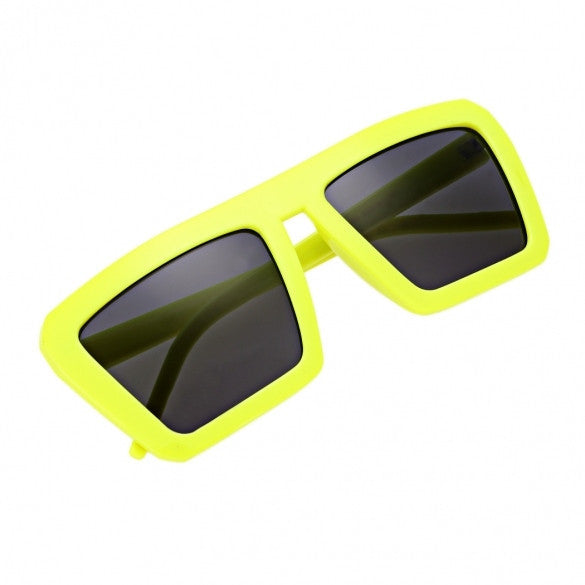 Vintage Style Unisex Square Polarized Sunglasses Glasses Eyewear Plastic Frame