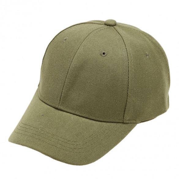 Unisex Men Women Fashion Plain Baseball Cap Adjustable Brimmed Cap