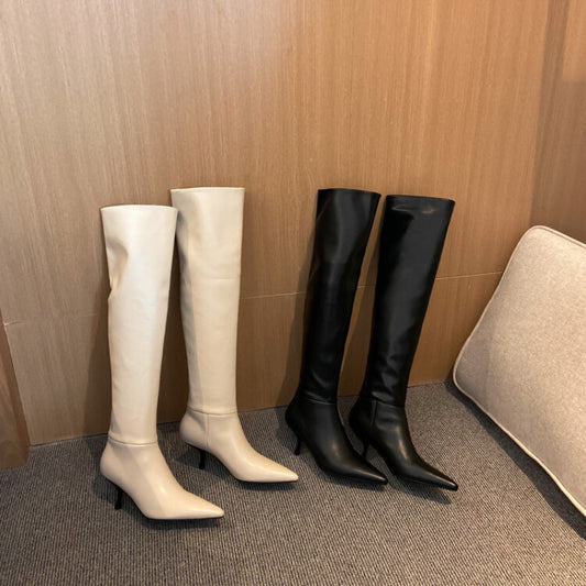 American Retro Boots | Stacked Heel Boots | Pointed Toe Boots