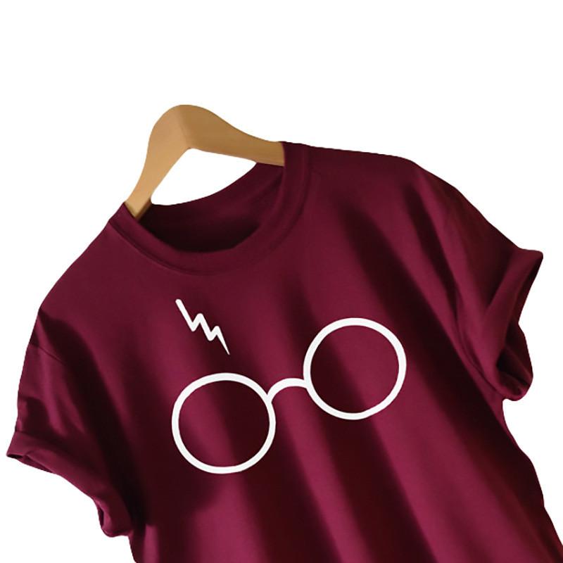 Scoop Sunglasses Print Short Sleeves Regular T-shirt