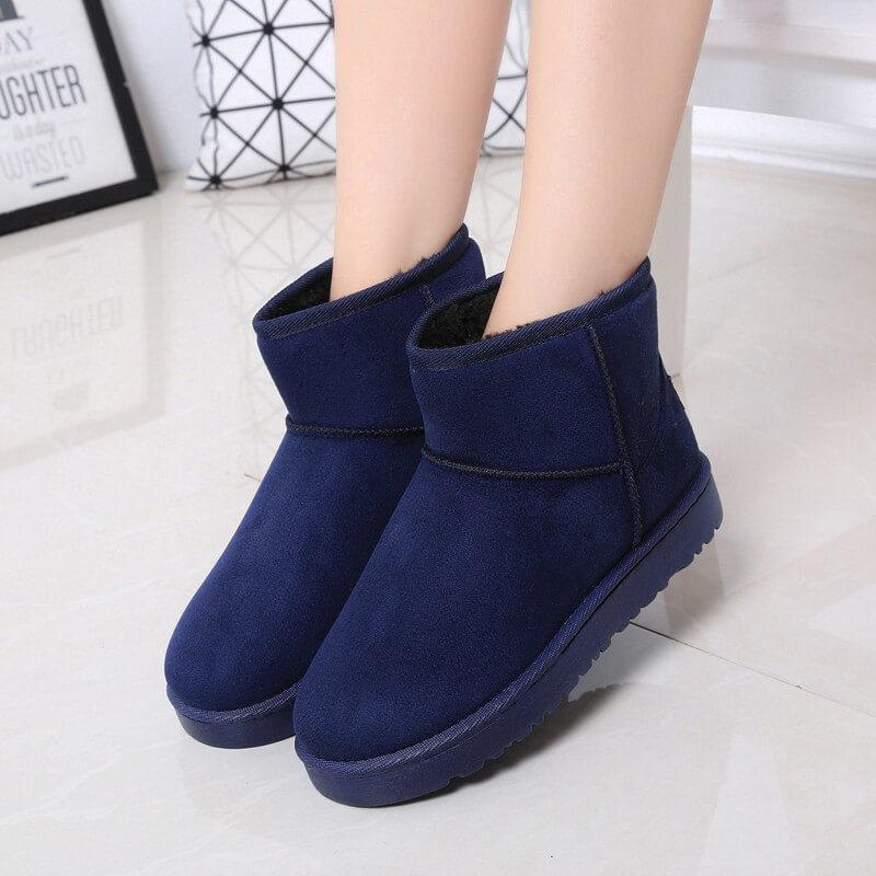 Snow Ankle Fur Casual Flat Boots